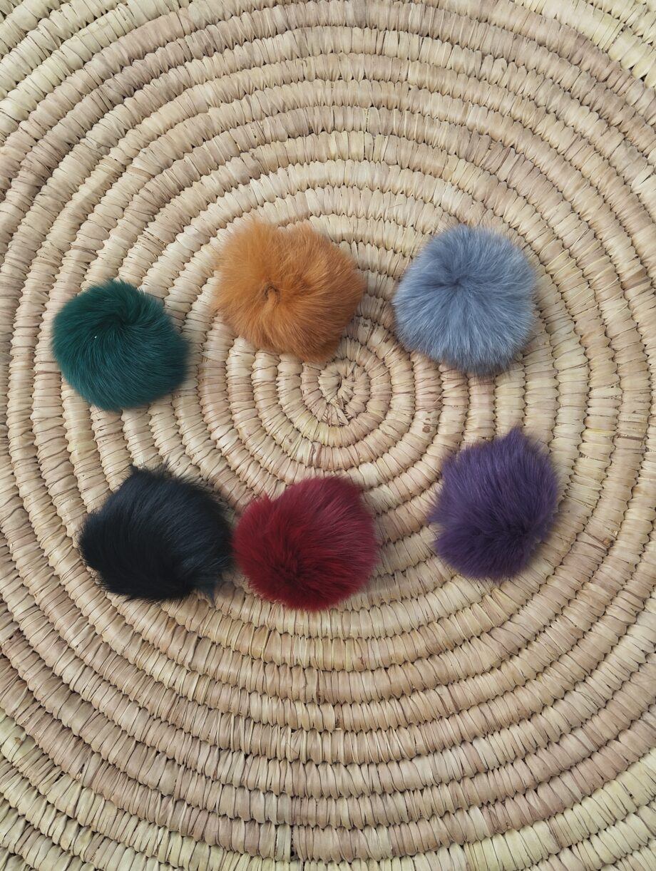 Faux Fur Pom-Pom